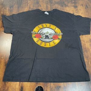 Vintage 2004 Guns‎ N Roses Band Tee Black T Shirt Size 2XL Classic Logo (READ)